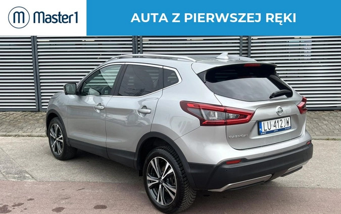 Nissan Qashqai cena 76850 przebieg: 83169, rok produkcji 2019 z Boguchwała małe 191